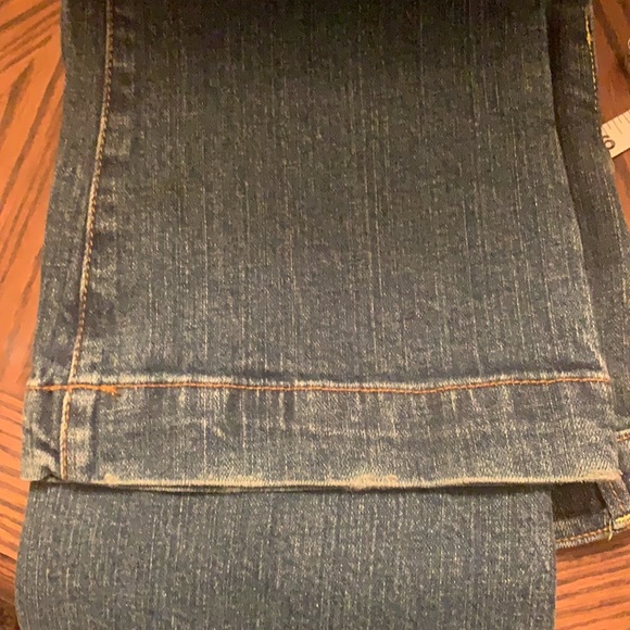 APOLLO JEANS Flare Stretch distressed 3/4 - Picture 10 of 10